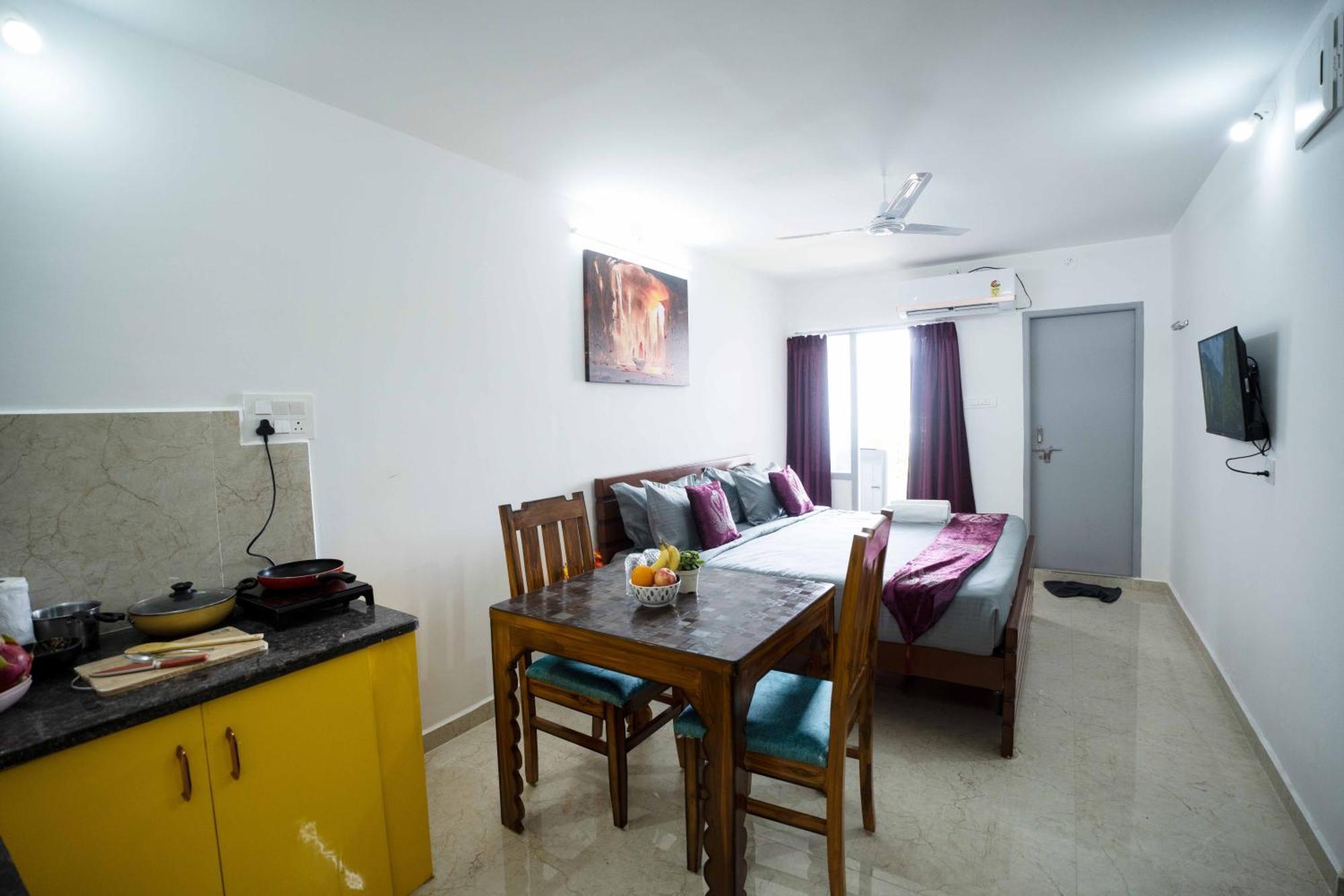 Yellow Bells Studios And Suites Gachibowli 외부 사진