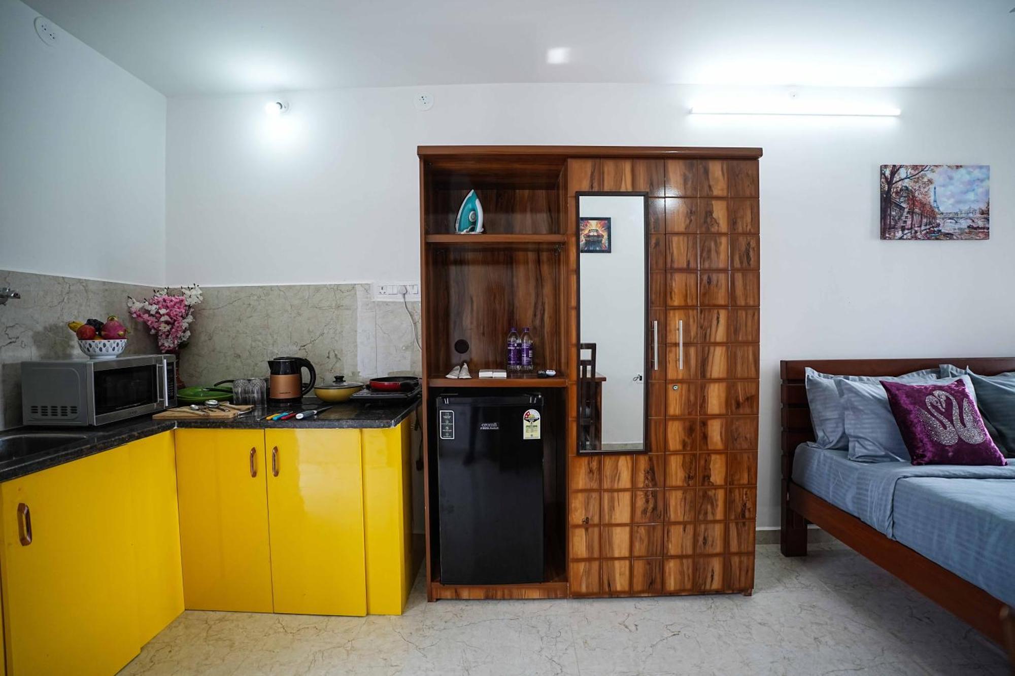 Yellow Bells Studios And Suites Gachibowli 외부 사진