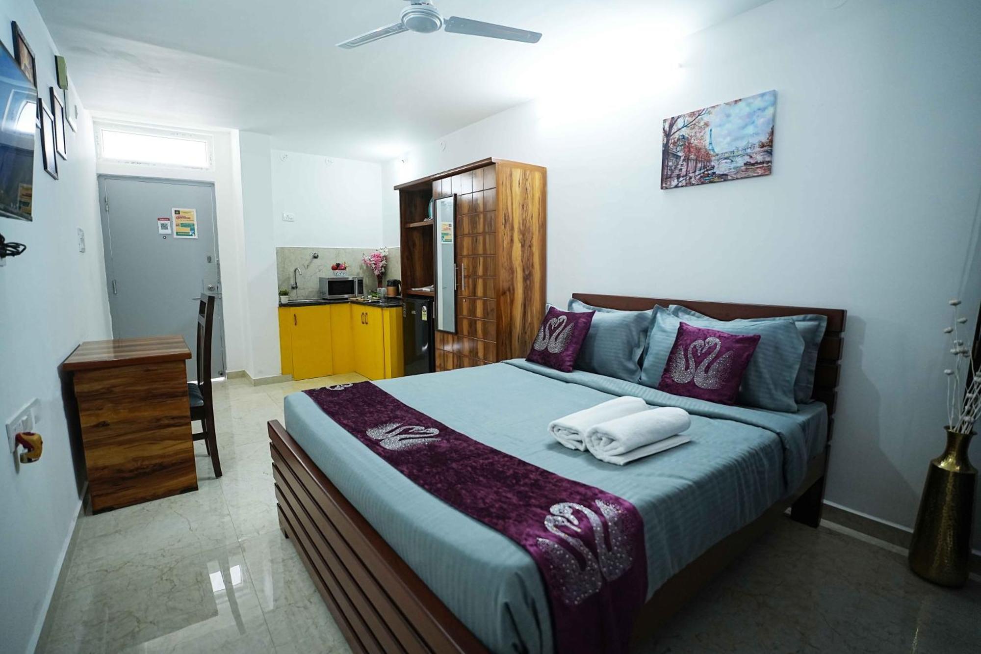 Yellow Bells Studios And Suites Gachibowli 외부 사진